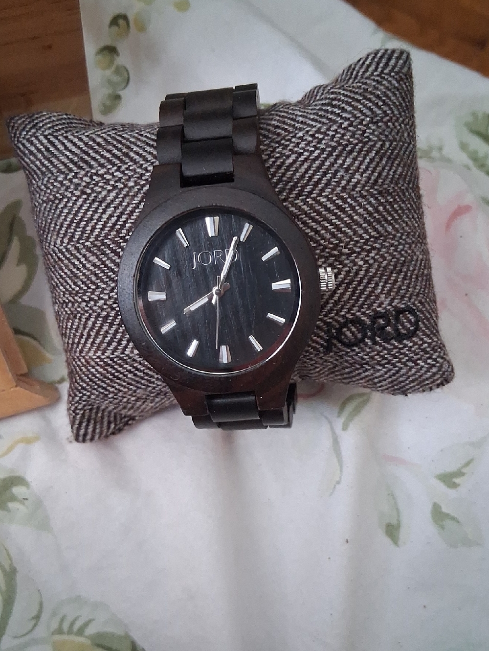 Jord Women's Black Wooden Watch - Classic Minimalist Style